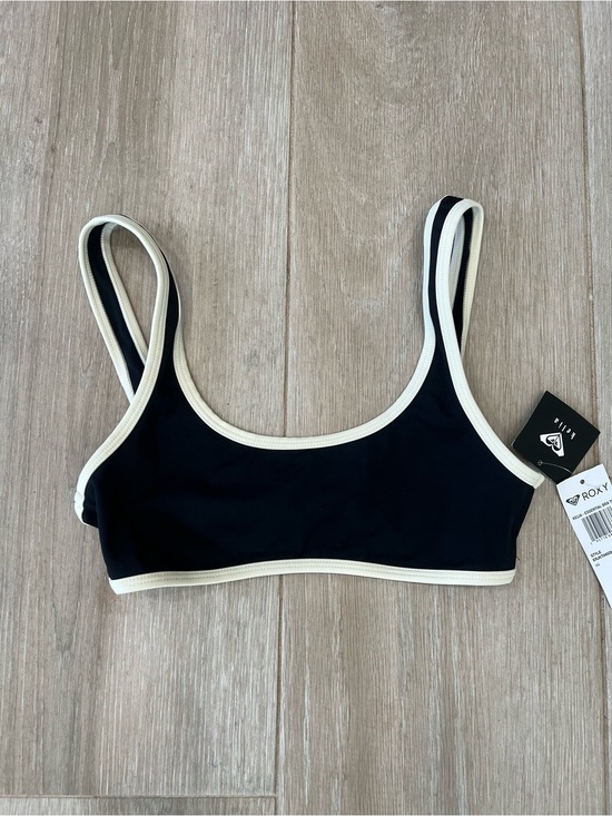Roxy Other - Kelia Roxy Black Bralette with Cream Trim, size XS, BNWT